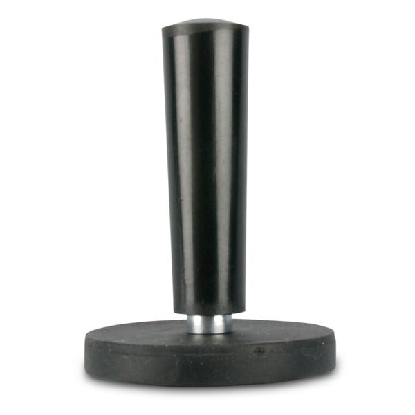 Rubber Coated Neodymium Magnetic Systems with Handle, Rubberised Pot Magnets with Cylindrical Grip, cup magnet, holding magnet, magnetic assembly, magnetic pot, magnetic sign grippers, magnetic system, magnetic system with handle, neodymium magnetic systems, neodymium pot magnet, positioning graphic magnets, pot magnet, rubber coated magnetic system, rubber coated pot magnets